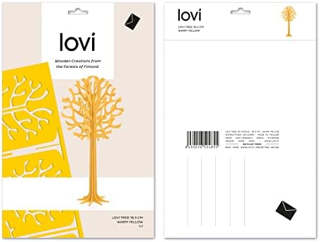 Lovi WMYL CORINK CARET עץ, 6.5 אינץ ', צהוב חם, ליבנה, הרכבה נדרשת, מיוצר בפינלנד [2022]